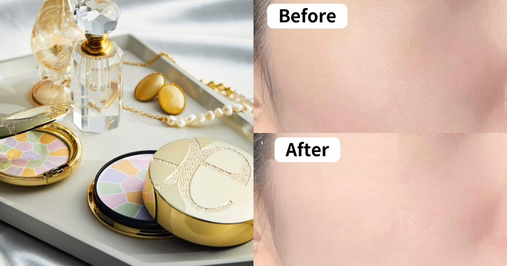 小紅書大推神級蜜粉！Elegance「E大餅」全新色選，透明感粉、藍粉體，拍出陶瓷寶寶肌！-1