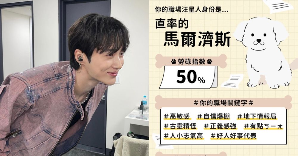 社群爆紅「狗狗心理測驗」測你在工作上最像哪種狗狗！你是團寵馬爾濟斯還是乖巧貴賓狗？-1