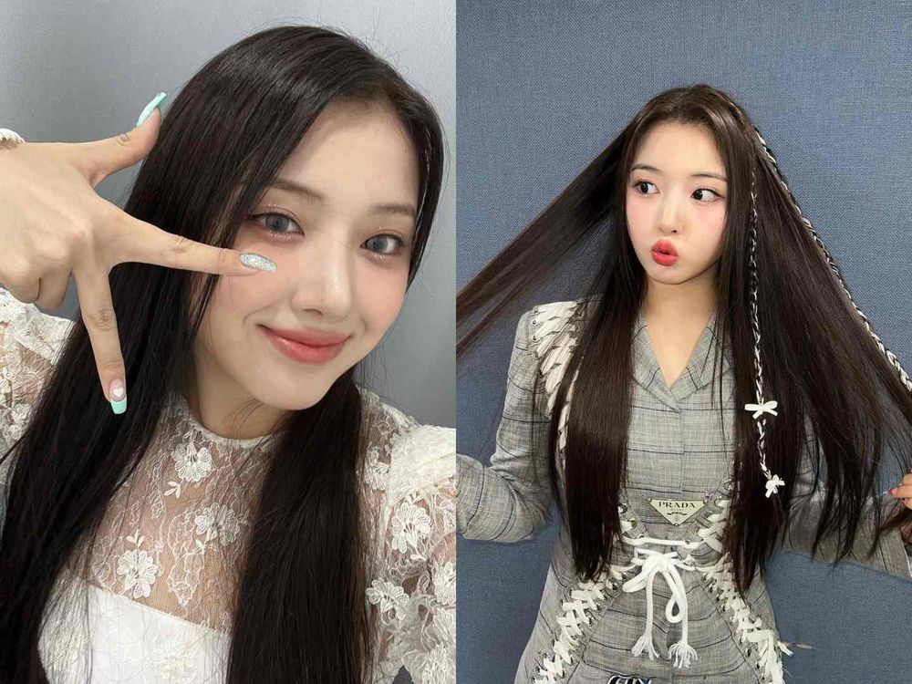 NMIXX全員髮型超幼態！「人間洋娃娃」Sullyoon、濃顏系金髮混血兒Lily...，想減齡瘦小臉必看！-11