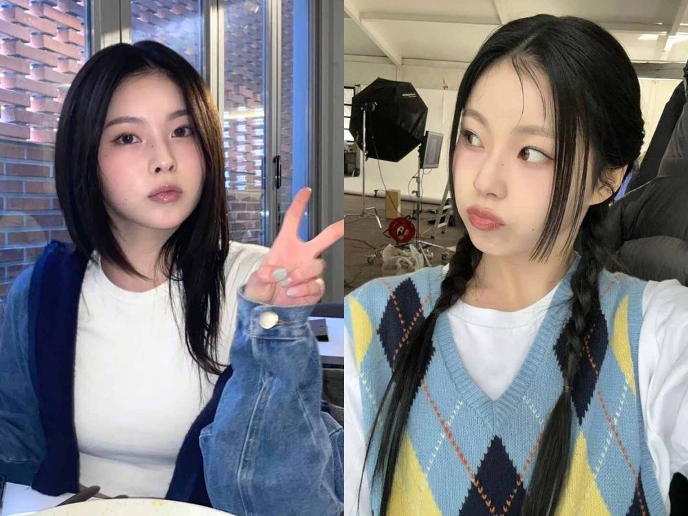 NMIXX全員髮型超幼態！「人間洋娃娃」Sullyoon、濃顏系金髮混血兒Lily...，想減齡瘦小臉必看！-13