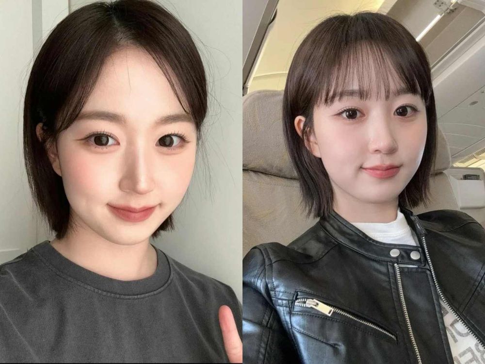 NMIXX全員髮型超幼態！「人間洋娃娃」Sullyoon、濃顏系金髮混血兒Lily...，想減齡瘦小臉必看！-8