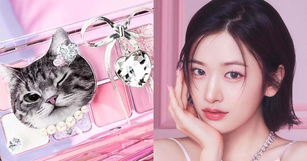 安俞真純欲眼妝超撩人！CLIO賣爆貓咪眼影盤2.0，絕美碎鑽質地，一抹立即閃成C位！-1