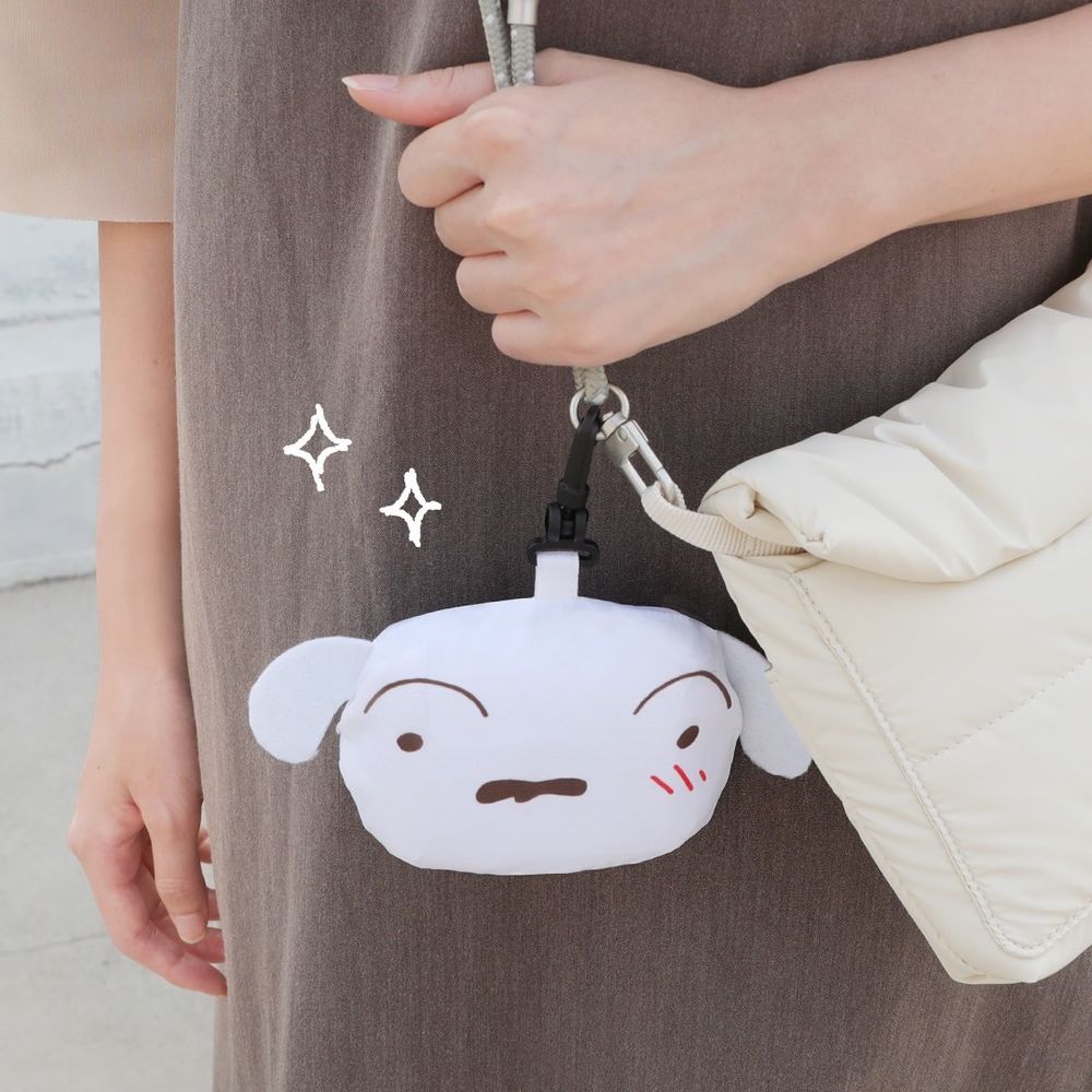 7-11開賣超實用《蠟筆小新》生活小物！超軟萌「小白環保袋、小新泡麵碗」全都好生火！-5