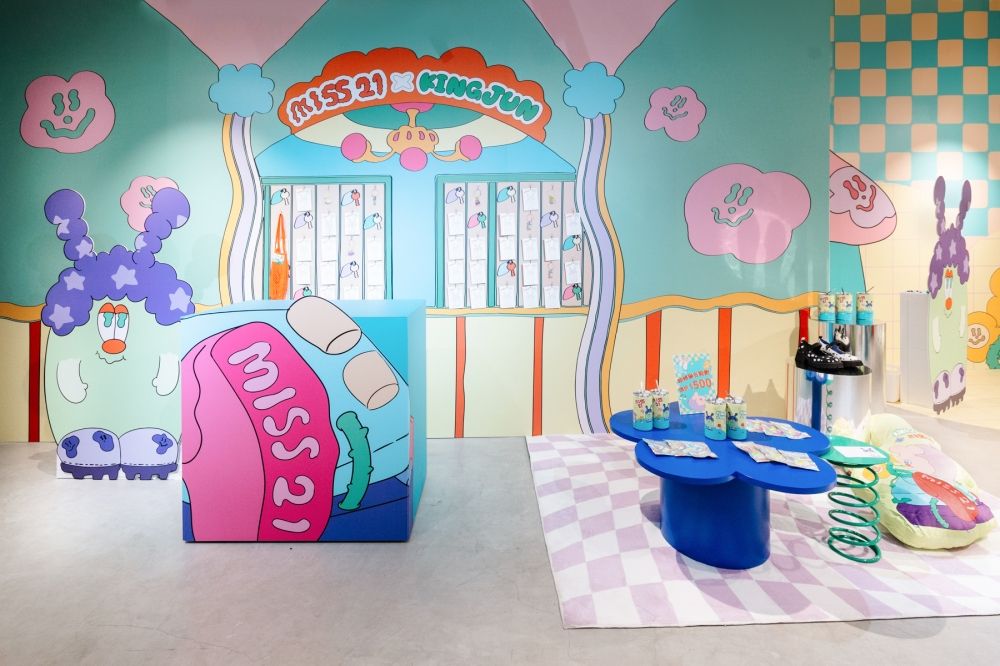 又怪又可愛！MISS 21 x KINGJUN聯名厚底鞋、打卡再送超Q兔兔網袋！-4