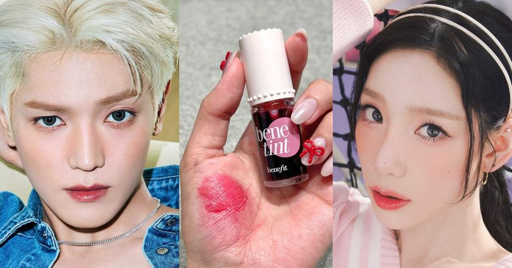 太妍、NCT泰容好氣色秘密！benetint「紅粉菲菲染唇液」強勢回歸，輕點打造超自然微醺感紅暈！-1