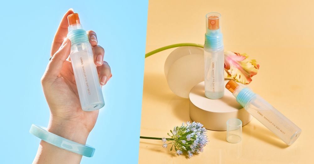 日本賣爆定妝神器！ORBIS全新「透妍定妝噴霧」，美容水基底、超細緻薄霧，一噴保濕持妝，再也不怕出油脫妝！-1