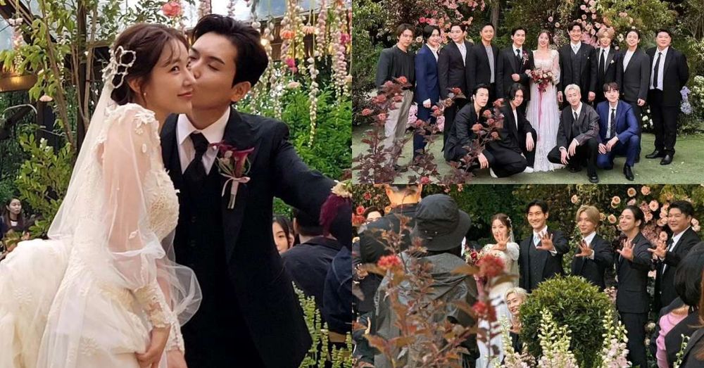 終於等到SUPER JUNIOR超級完整體！13+2全體成員出席厲旭婚禮，粉絲淚崩太感動！-1