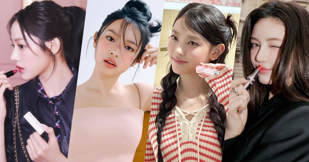 五代女團NewJeans美妝資源太狂！全球前十大頂流精品把她們捧手心上疼、平均年齡未成年代言費破億！-24