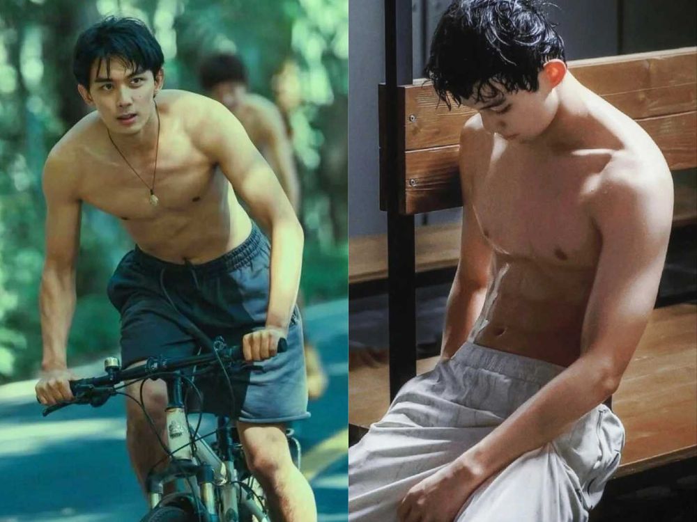 深藏不露好身材陸劇男神盤點！Netflix《難哄》白敬亭少年感外表、野獸身材，王鶴棣不科學名品腹肌，這位爆筋手臂太性感！-7
