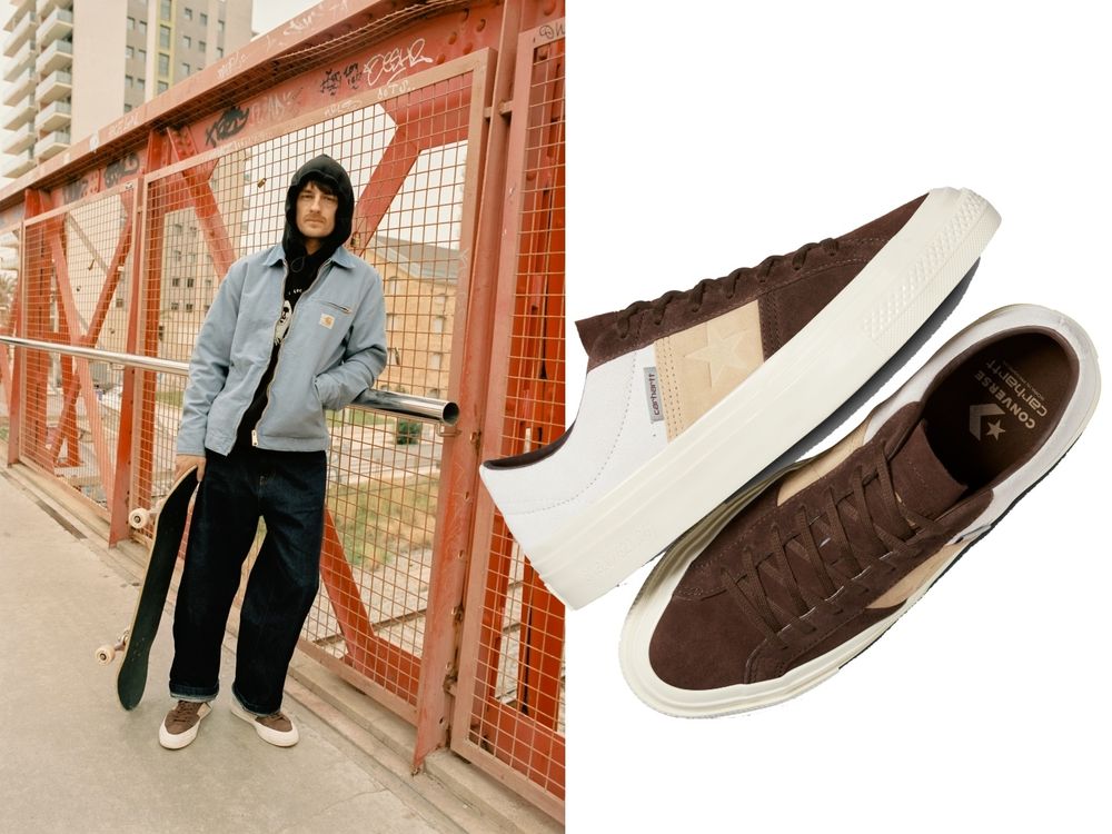 這雙Converse也太好看！Carhartt WIP聯名「咖啡牛奶糖」配色、百搭又耐髒！-4