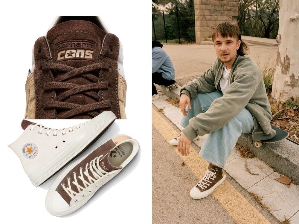 這雙Converse也太好看！Carhartt WIP聯名「咖啡牛奶糖」配色、百搭又耐髒！-5
