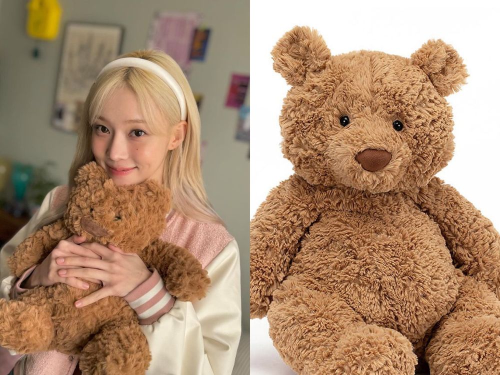 Winter、SEVENTEEN淨漢「韓星人手緊抱一隻」軟綿綿Jellycat同款玩偶、小熊跟兔兔找到了！-9