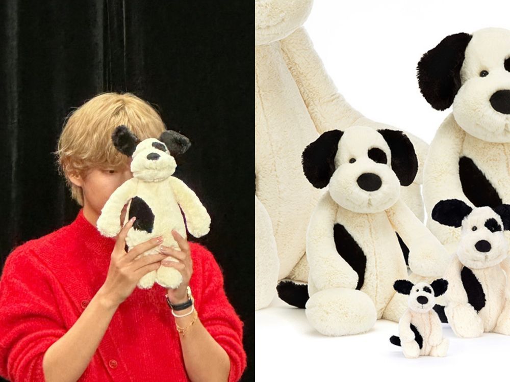 Winter、SEVENTEEN淨漢「韓星人手緊抱一隻」軟綿綿Jellycat同款玩偶、小熊跟兔兔找到了！-10