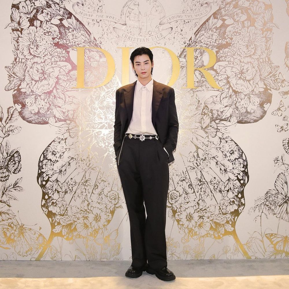 盤點迪奧欽點「人間DIOR」！TXT巴黎迪奧大秀，然竣、秀彬一下飛機立刻拍起時尚大片！-4