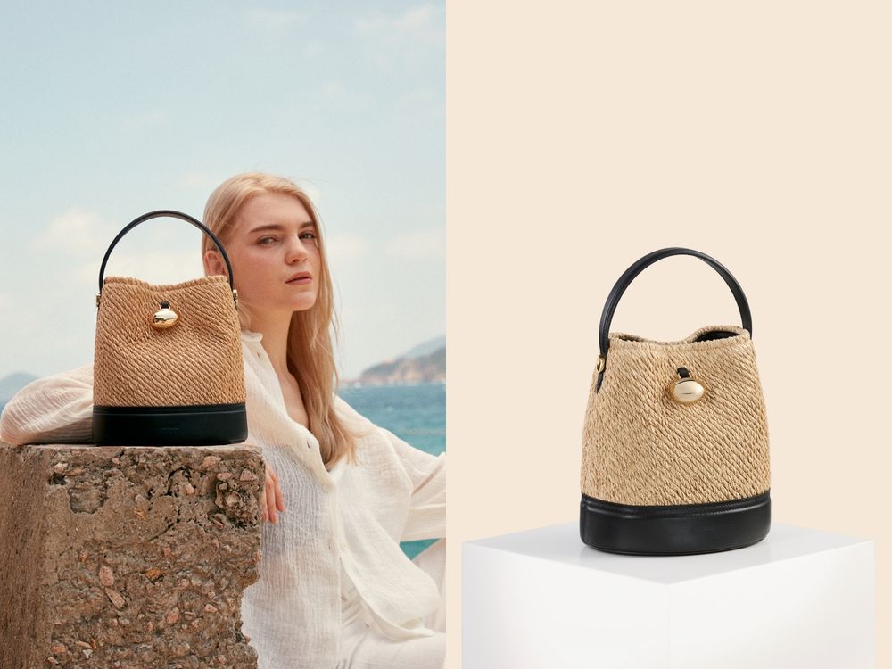 人氣度不輸精品大牌！明星都愛Cafuné質感包包，帆布、草編系列一整個愛上！-4