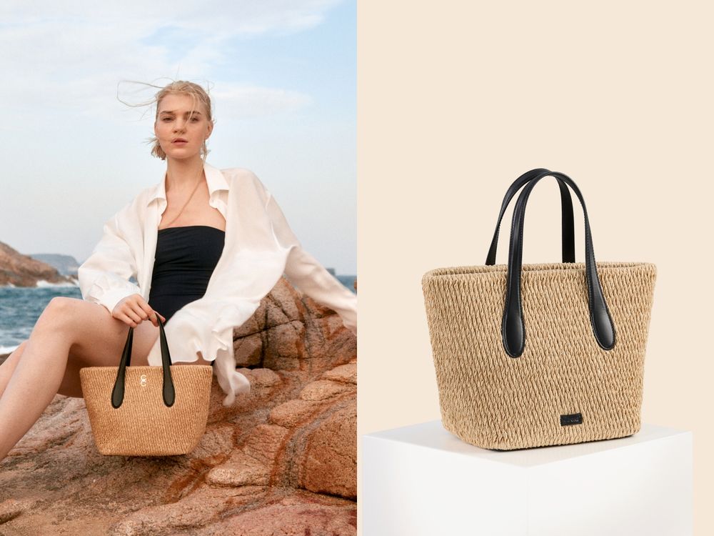 人氣度不輸精品大牌！明星都愛Cafuné質感包包，帆布、草編系列一整個愛上！-5