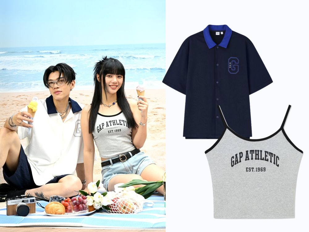 GAP新品開外掛啦！夏天穿搭「神瘦背心、增高洋裝」瞬間被問爆！-1