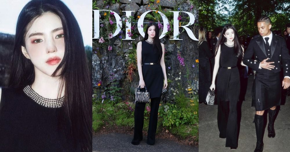 迪奧亞太區美妝大使！韓韶禧出席 DIOR「2025早春度假系列」超夢幻458巴黎玫紅唇一抹上、簡直仙女下凡！-1