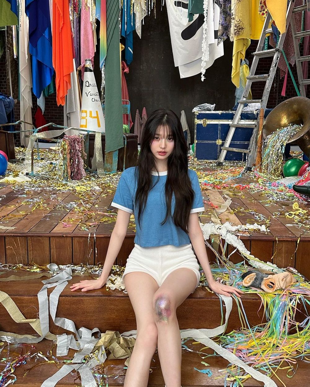 Winter、雨琦同款女主漫畫腿太誘人！韓星不說的「顯瘦增高」4個短褲穿搭秘訣！-5