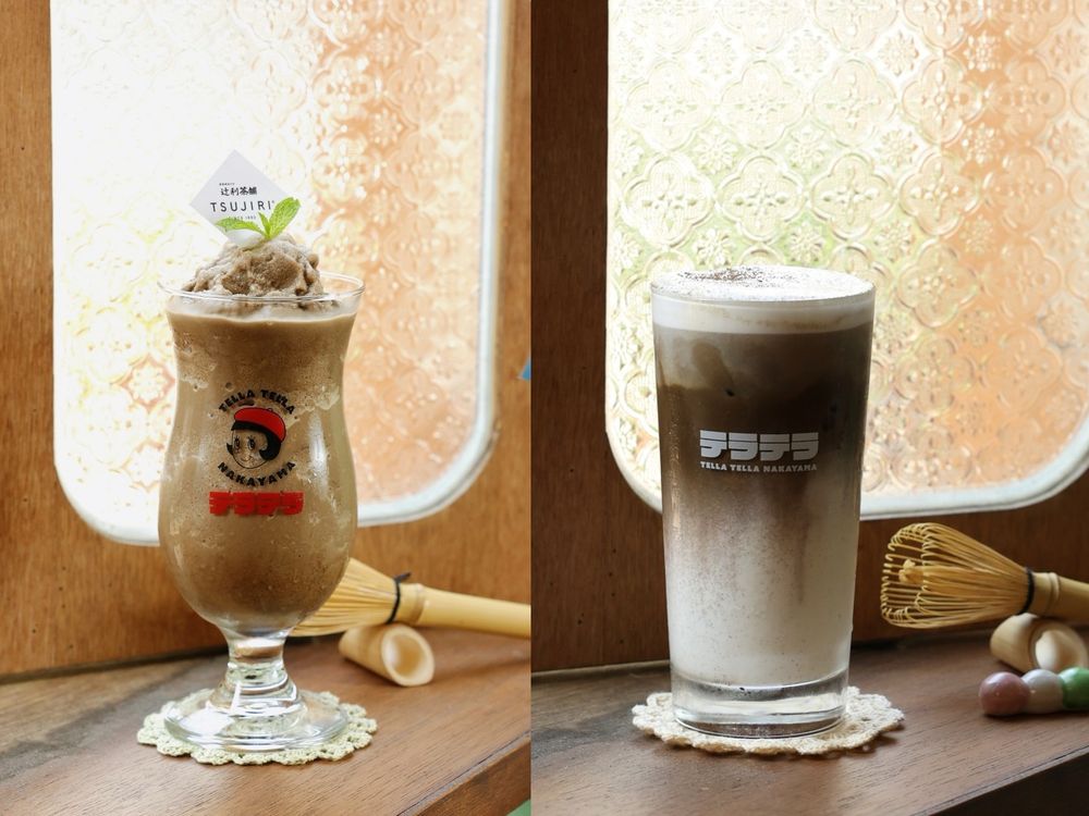 焙茶控瘋掉！辻利茶舖×中山超夯咖啡廳Tella Tella「焙茶提拉米蘇、焙茶布丁」這天苦甜登場！-2