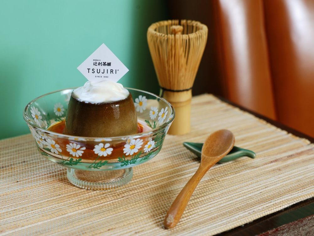 焙茶控瘋掉！辻利茶舖×中山超夯咖啡廳Tella Tella「焙茶提拉米蘇、焙茶布丁」這天苦甜登場！-4