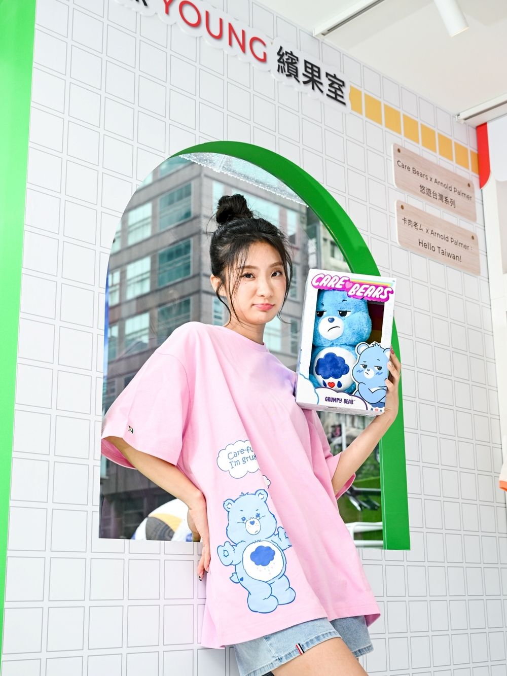 可愛到瘋掉！Arnold Palmer x Care Bears熊寶貝聯名T恤，每款都想包色！-2