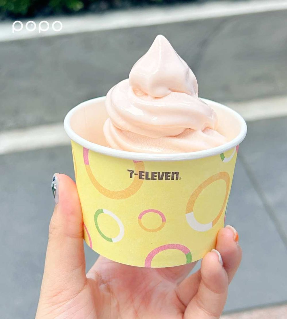 第二件半價！7-11霜淇淋新口味是水蜜桃牛奶！超奢華拉拉山水蜜桃+鮮奶酸甜清爽超消暑！-3