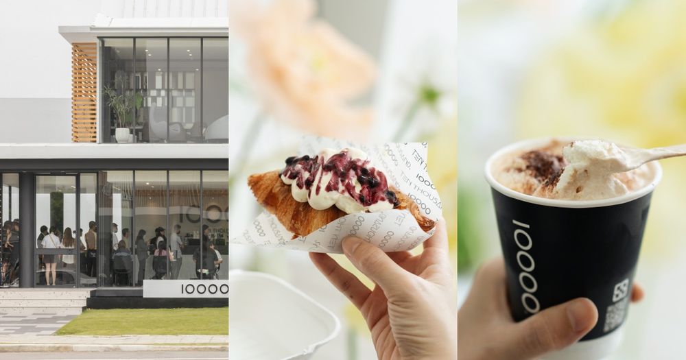 Ten Thousand Coffee來台中啦！超美全白別墅、椰奶風味套餐等亮點一次看！-8