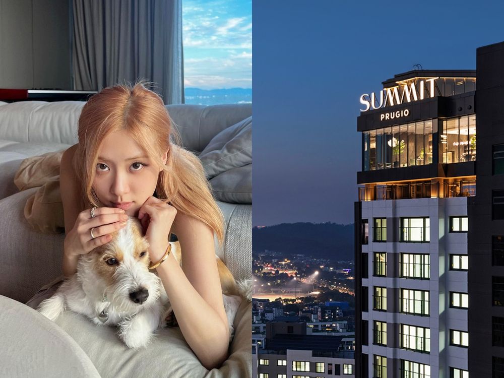 Rosé的家長這樣？！超大客廳眺望漢江無敵美景，精品沙發、全身鏡Jennie家也有！-2