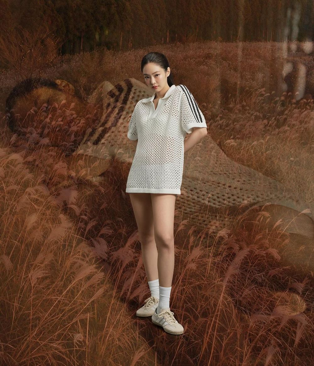 金社長瘋狂營業中！Jennie驚喜出鏡adidas「同款球鞋」我要定了、竟是陳冠希聯名款！-1