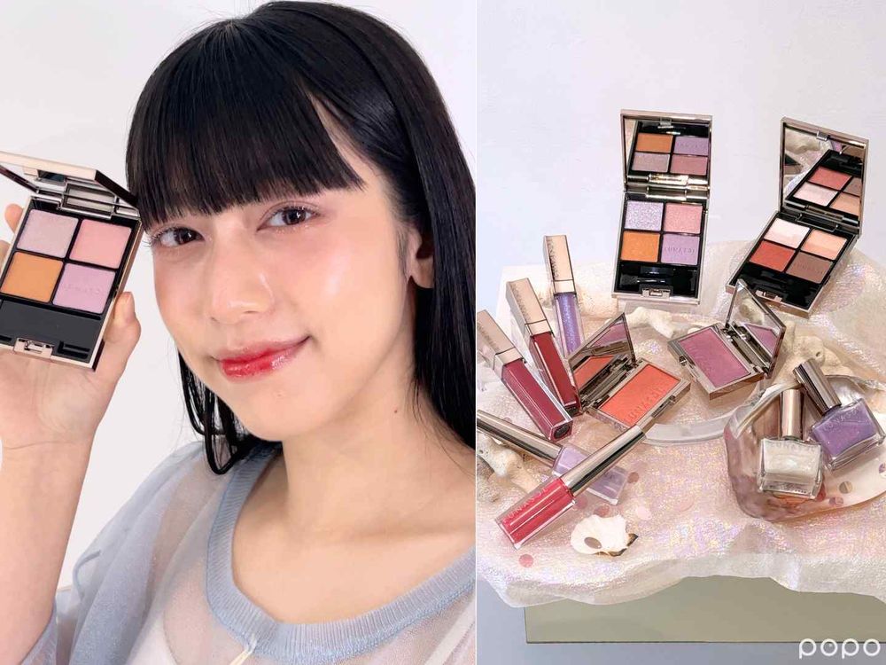 2024夏彩新品來台！LUNASOL大推「高顯白紫色妝容」日本超風行、一畫上肌膚都變透明水潤！-3