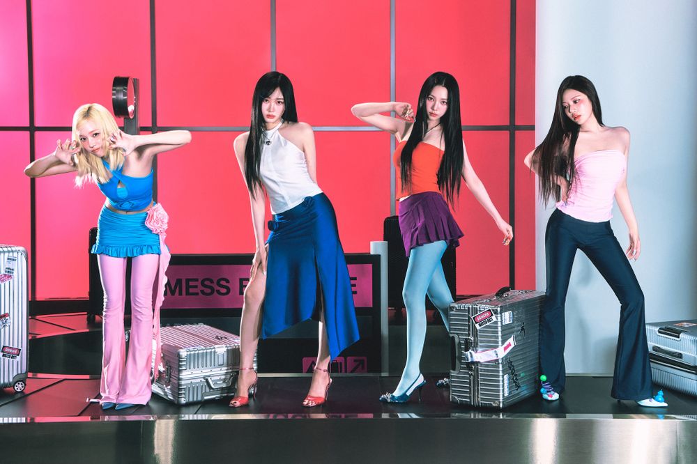 aespa攜單曲專輯《Hot Mess》日本出道！宣傳概念照風格網讚：造型比AI還要美！-7