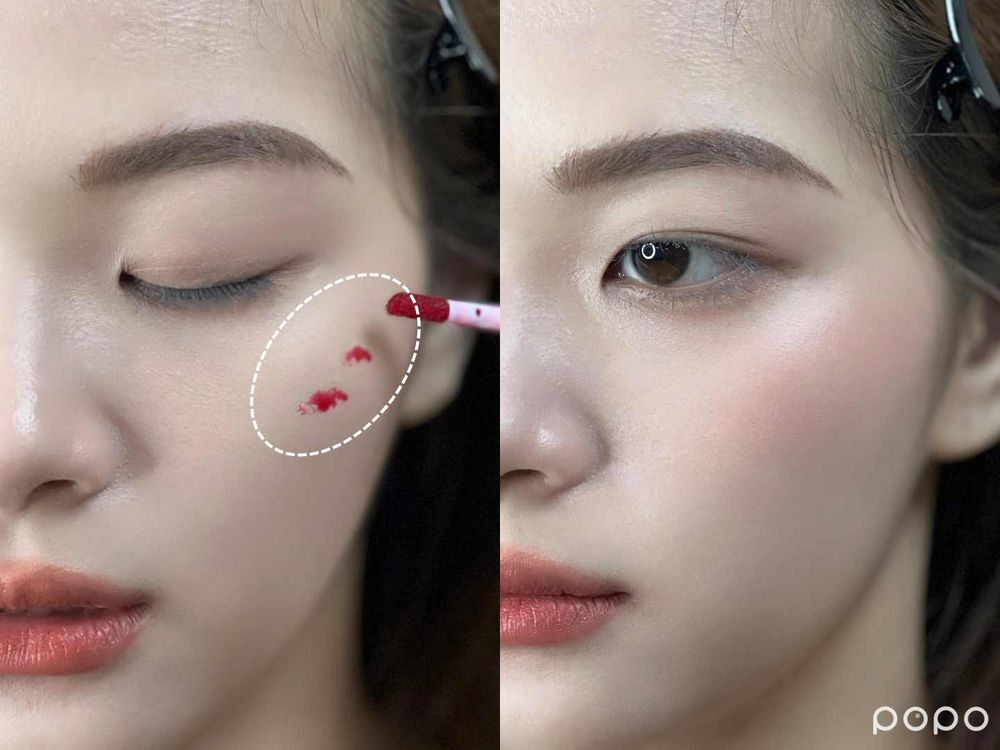 彩妝師親授方圓臉顯瘦技巧！宋慧喬緊緻輪廓、金智媛立體鼻梁造山術...，大餅臉立刻小一半！-12