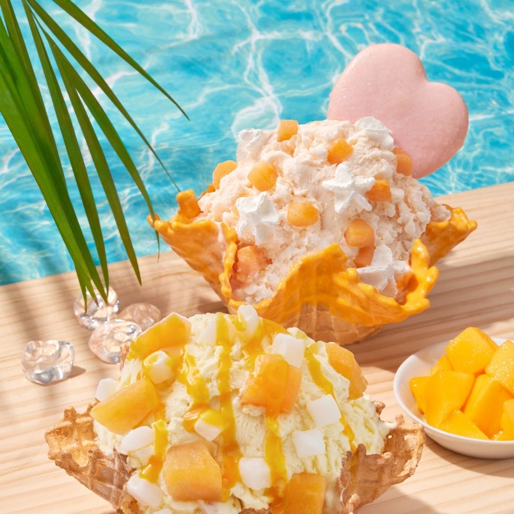 COLDSTONE買一送一！「芒果combo、戀戀哈密瓜」冰淇淋濃郁風味讓你秒置身海島！-2