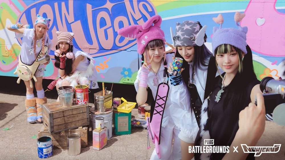 《絕地求生PUBG》x NewJeans全新聯名遊戲道具完整公開！卡車舞台、兔兔空投箱、點唱機...超可愛！-4