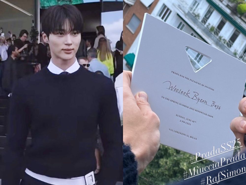 邊佑錫真的現身PRADA大秀！SKZ方燦、NCT道英&在玹，老公們都在時裝周了！-13