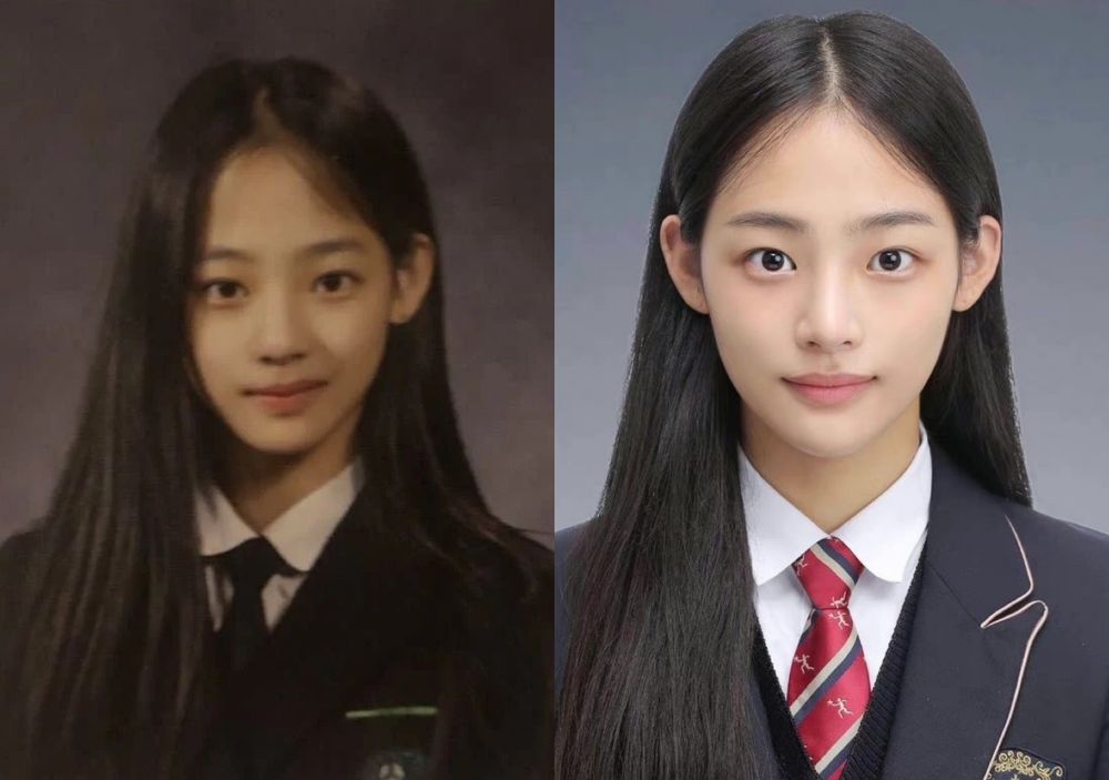 韓網熱議6位女團成員高顏值畢業照！Sullyoon、子瑜校花等級，張員瑛評價超兩極，完全沒有黑歷史的最美高中生是她！-8