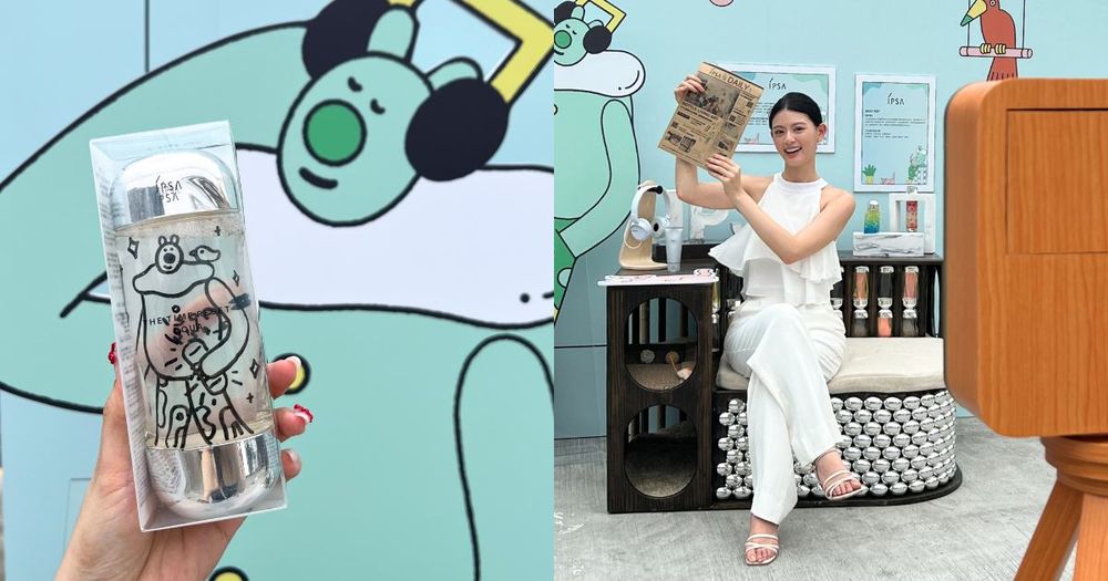IPSA把流金水變成桌子！傢俱藝術快閃巡迴中，免費街頭拍攝、復古畫報...，檢測消費就送超可愛迷你音響！-1