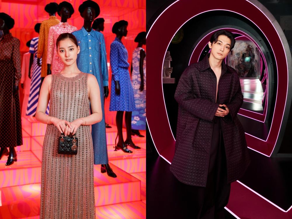 JISOO、娜塔莉波曼女神世紀同框！迪奧Miss Dior特展「東京六本木」，日本最頂流大勢演員都來了！-7