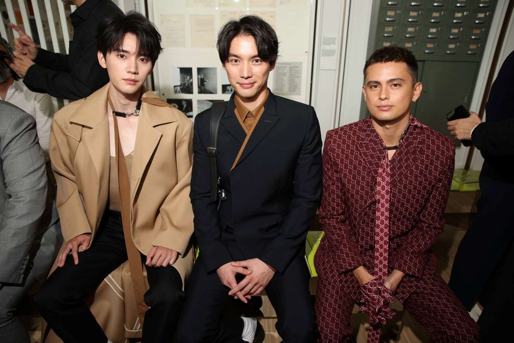 Gucci大秀「周翊然、Billkin」貴族少年小隊夢幻同框！網：這組合對眼睛很好！-3