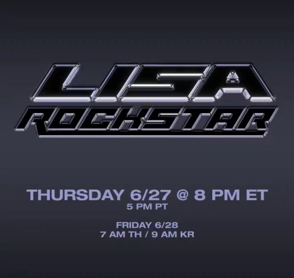 Lisa宣布6月回歸！新單曲〈ROCKSTAR〉加入夏日大戰，音源這天發行！-2