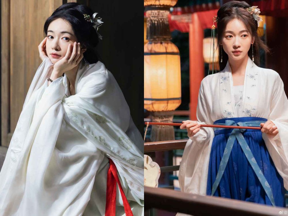 陸劇《墨雨雲間》神顏團女星盤點！吳謹言、楊超越古裝扮相唯美破碎，從小美到大15歲童星艾米、美到上熱搜！-2