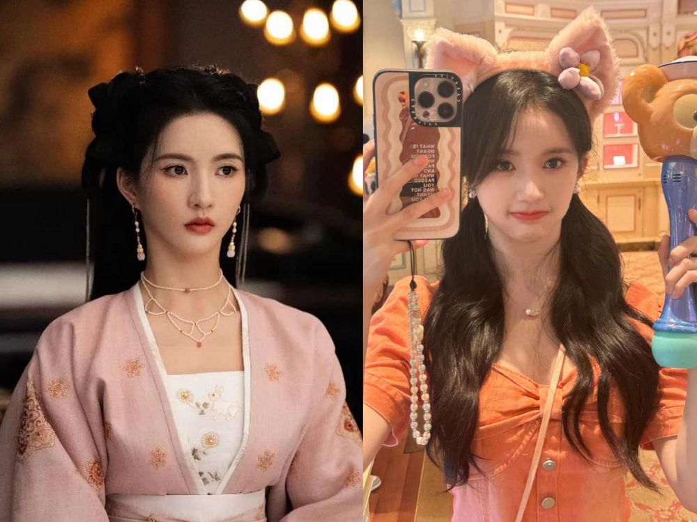 陸劇《墨雨雲間》神顏團女星盤點！吳謹言、楊超越古裝扮相唯美破碎，從小美到大15歲童星艾米、美到上熱搜！-15