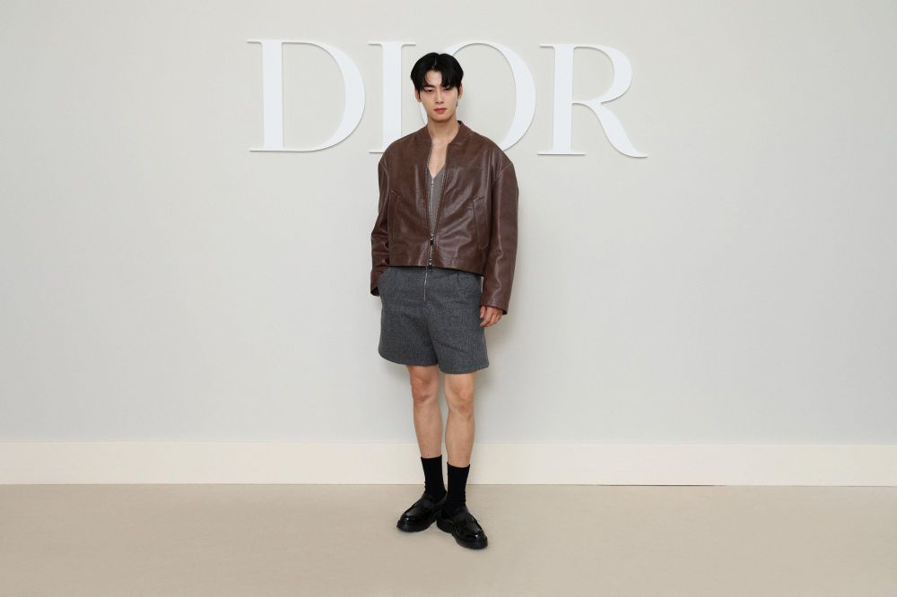Dior公子們到巴黎出差啦！車銀優穿短褲照樣帥、TXT王子氣場大到以為在演韓劇！-10