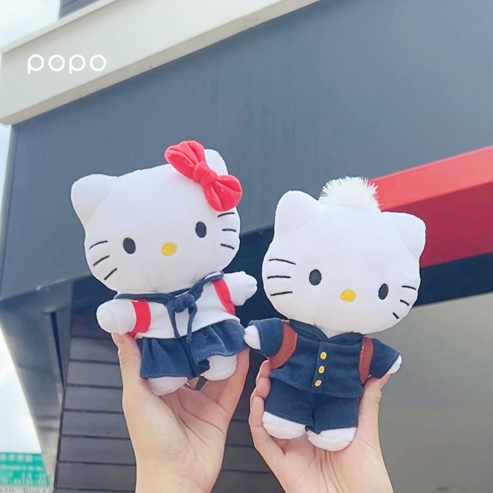麥當勞Hello Kitty娃娃回來了！麥當勞×三麗鷗聯名玩偶這天強勢回歸、校園制服造型萌翻！-5