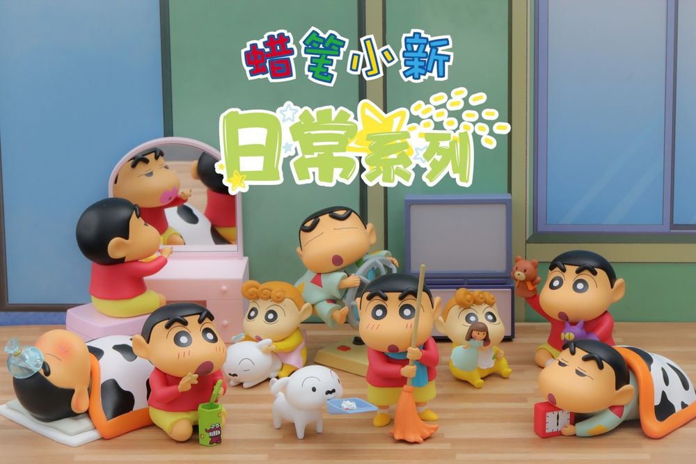 日妞也瘋搶！7-11開賣蠟筆「小新日常」公仔！吃零食小新、陪玩小新⋯全都萌翻天！-8