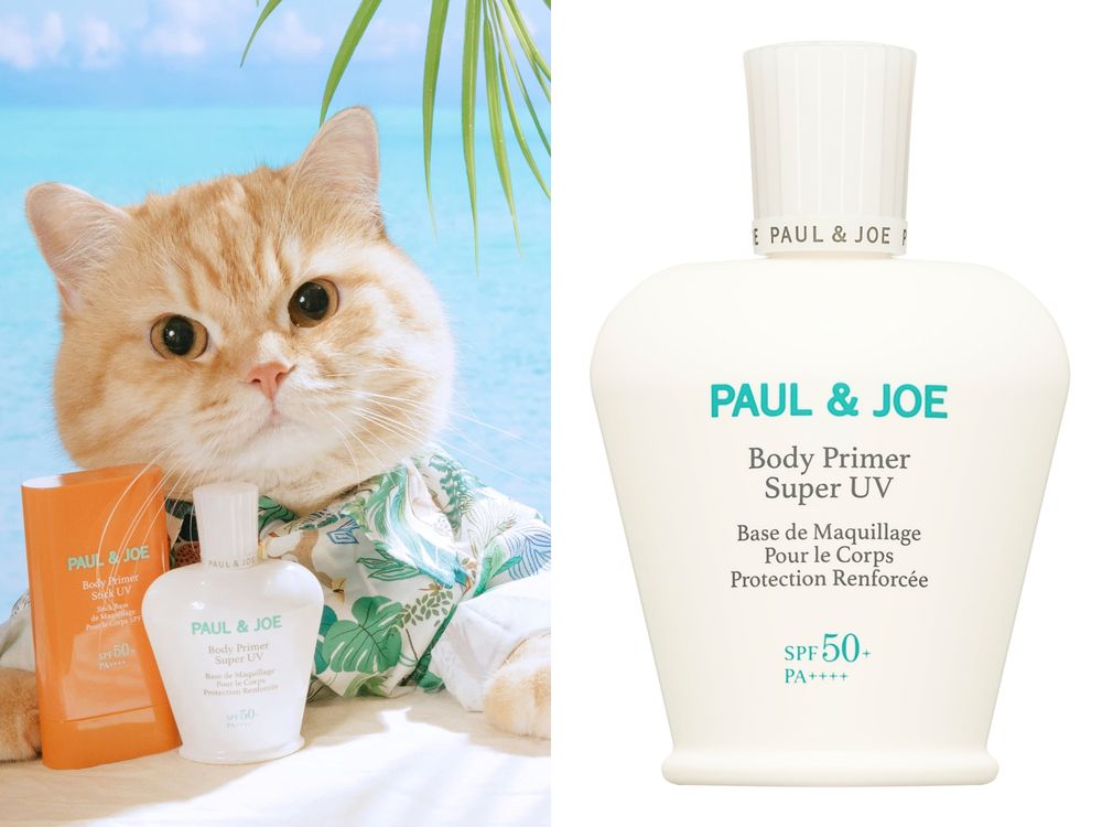 貓咪天花板防曬來了！PAUL&JOE限量超抗陽蜜粉餅，換上繽紛沁涼的貓咪花園圖！防曬、抗油、美肌，一次到位！！-1