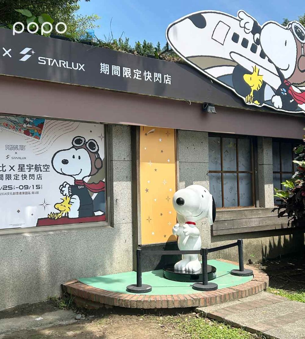 史努比×星宇航空快閃店在華山！萌炸機長史努比雞蛋糕、必買限定周邊搶先看！-17
