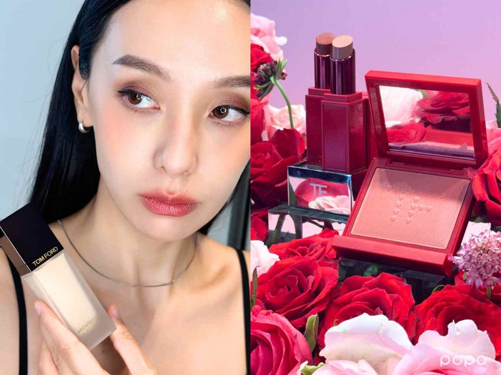2024情人節禮物首選！TOM FORD絕美炙紅彩妝，慵懶裸蜜桃頰彩、TF愛心壓印，一抹打造微醺好氣色！-9