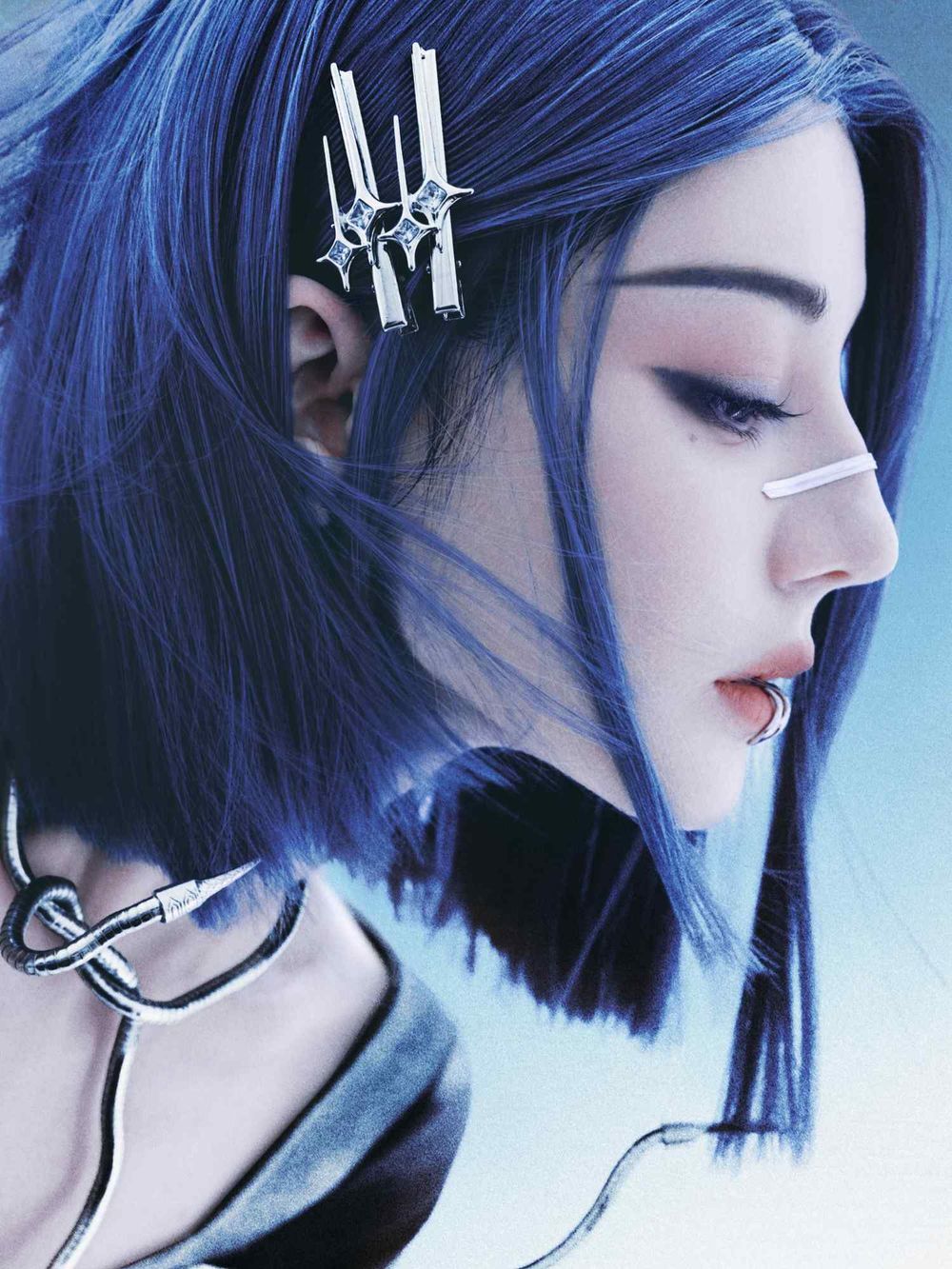 美到像AI陸劇女星！趙露思、虞書欣美到不用修圖，「她」晉升陸娛最美整形模板！-16